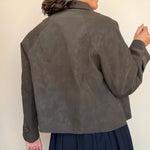 Sandra Boxy Collared Jacket - Elle Maxine