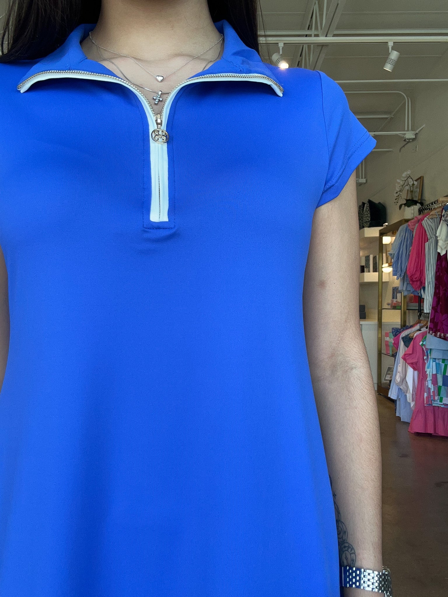 Sanibel Dress - Royal Blue - Elle Maxine