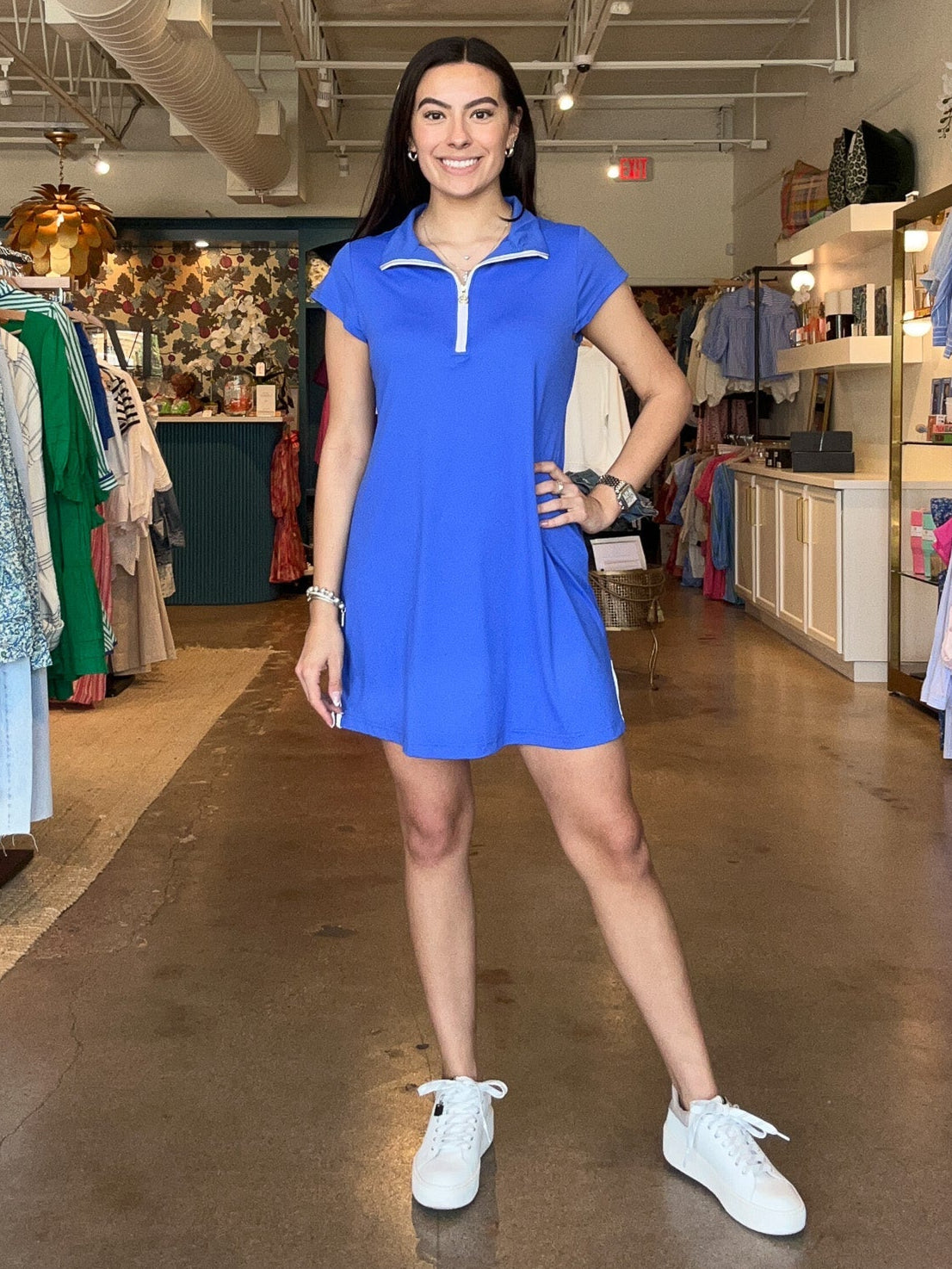Sanibel Dress - Royal Blue - Elle Maxine