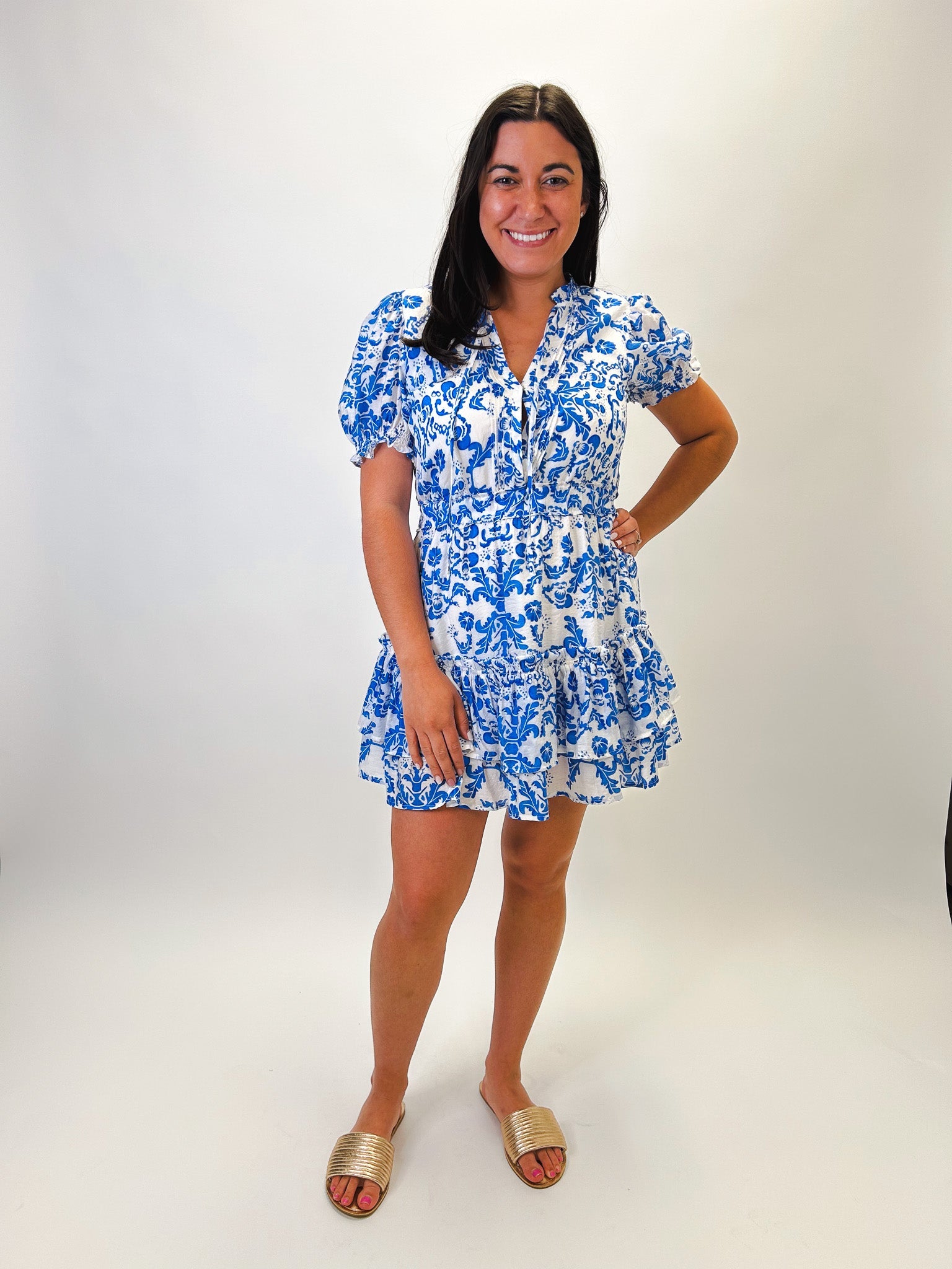 Sapphire Shores Gretta Dress - Elle Maxine