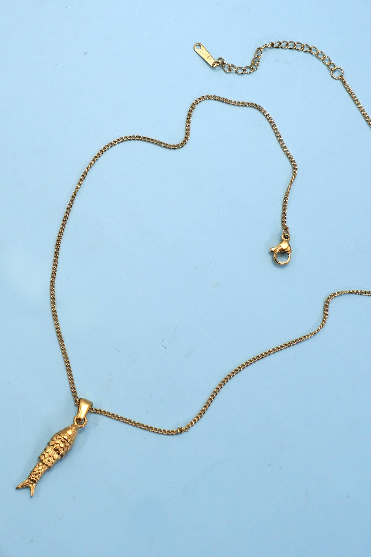 Sardine Charm Necklace - Elle Maxine