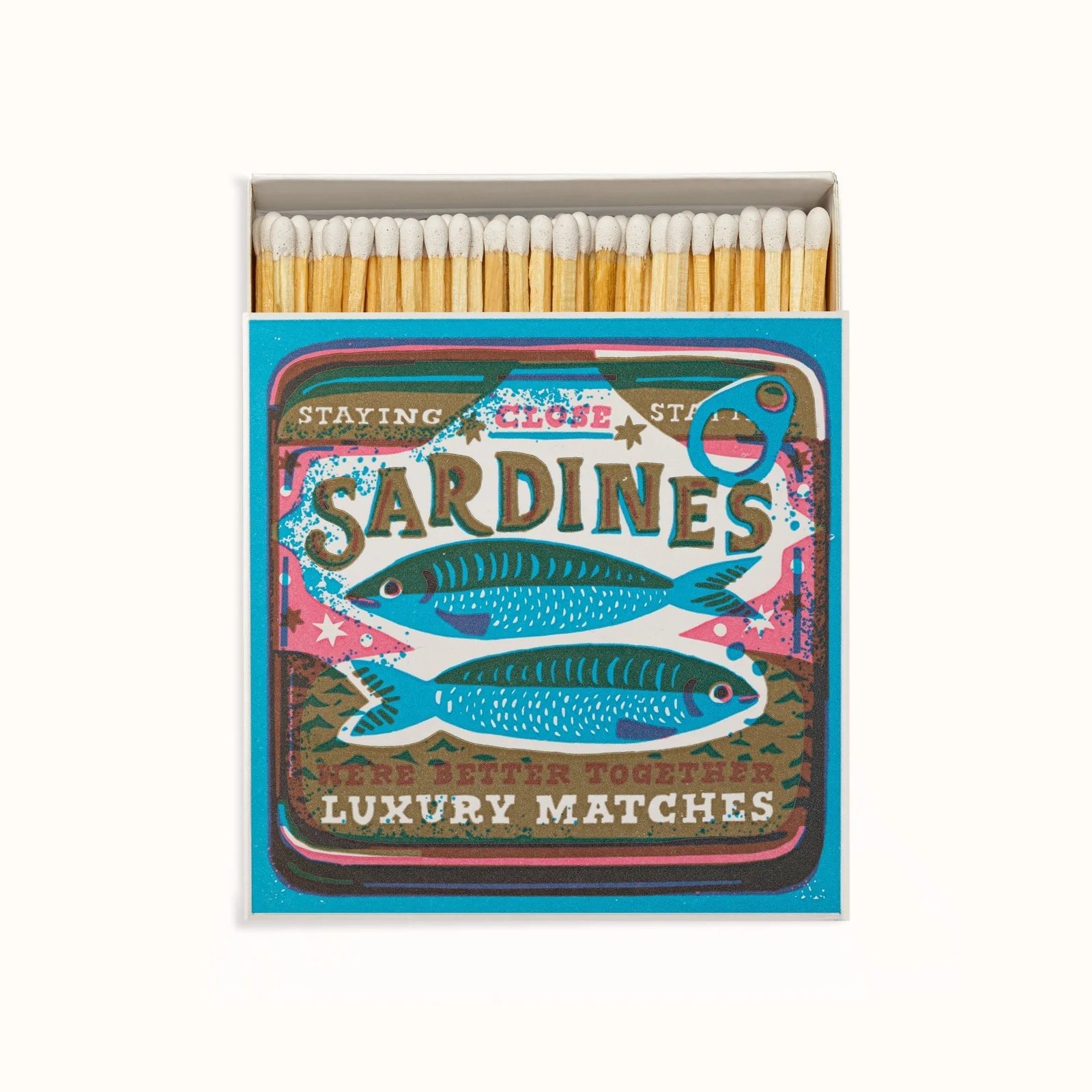 Sardines Square Matchbook - Elle Maxine