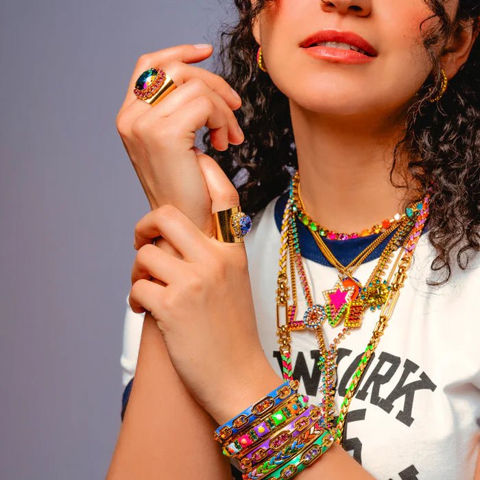 Sarina Necklace - Watermelon POP | TOVA - Elle Maxine