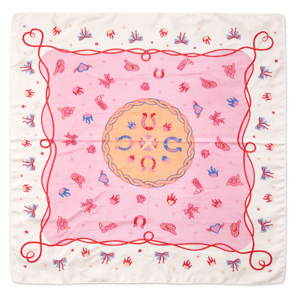 Satin Scarf - Pink Pony Club - Elle Maxine