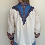 Sayla Button Down Blouse - Elle Maxine