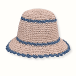 Scalloped Edge Bucket Hat - Elle Maxine