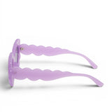 Scalloped Edge Sunglasses - Elle Maxine