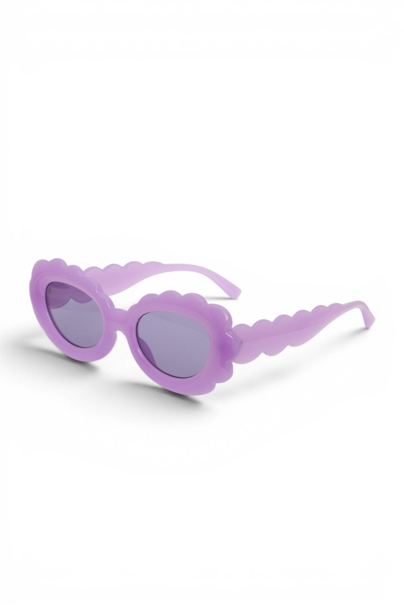Scalloped Edge Sunglasses - Elle Maxine
