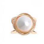 Scarf Slide - Large Pearl - Elle Maxine