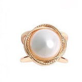 Scarf Slide - Large Pearl - Elle Maxine