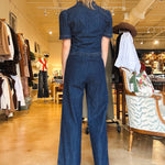 Selena Denim Tie - Waist Pants - Elle Maxine