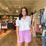 Serafina Short - Violet - Elle Maxine