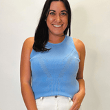 Sharline Pointelle Tank - Elle Maxine
