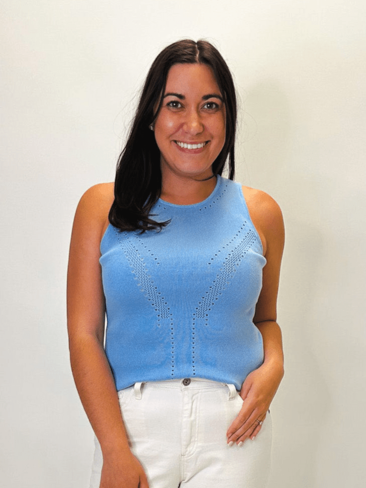 Sharline Pointelle Tank - Elle Maxine
