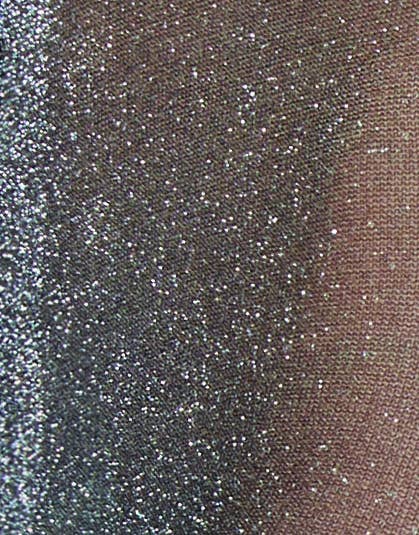 Shiny Lurex Tights - Silver - Elle Maxine