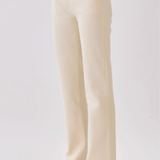 Siena Basic Straight Leg - Butter Cream - Elle Maxine