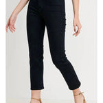 Sienna High Rise Straight - Black - Elle Maxine