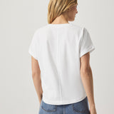 Skye Short Sleeve Cuffed Tee - Elle Maxine