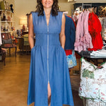 Skye Zip Front Dress - Elle Maxine