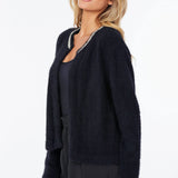 Sofia Sparkle Cardigan - Black - Elle Maxine