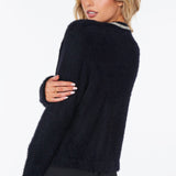 Sofia Sparkle Cardigan - Black - Elle Maxine
