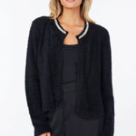 Sofia Sparkle Cardigan - Black - Elle Maxine