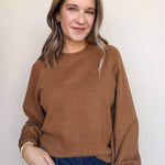 Soft Popover Sweater - Elle Maxine