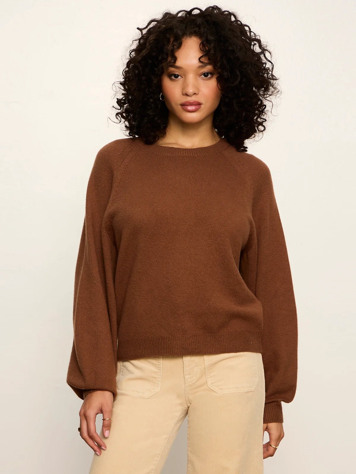 Soft Popover Sweater - Elle Maxine