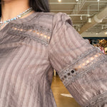 Sophie Lace Button Down Top - Elle Maxine