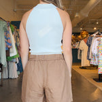 Springtide Short - Toasted Coconut - Elle Maxine