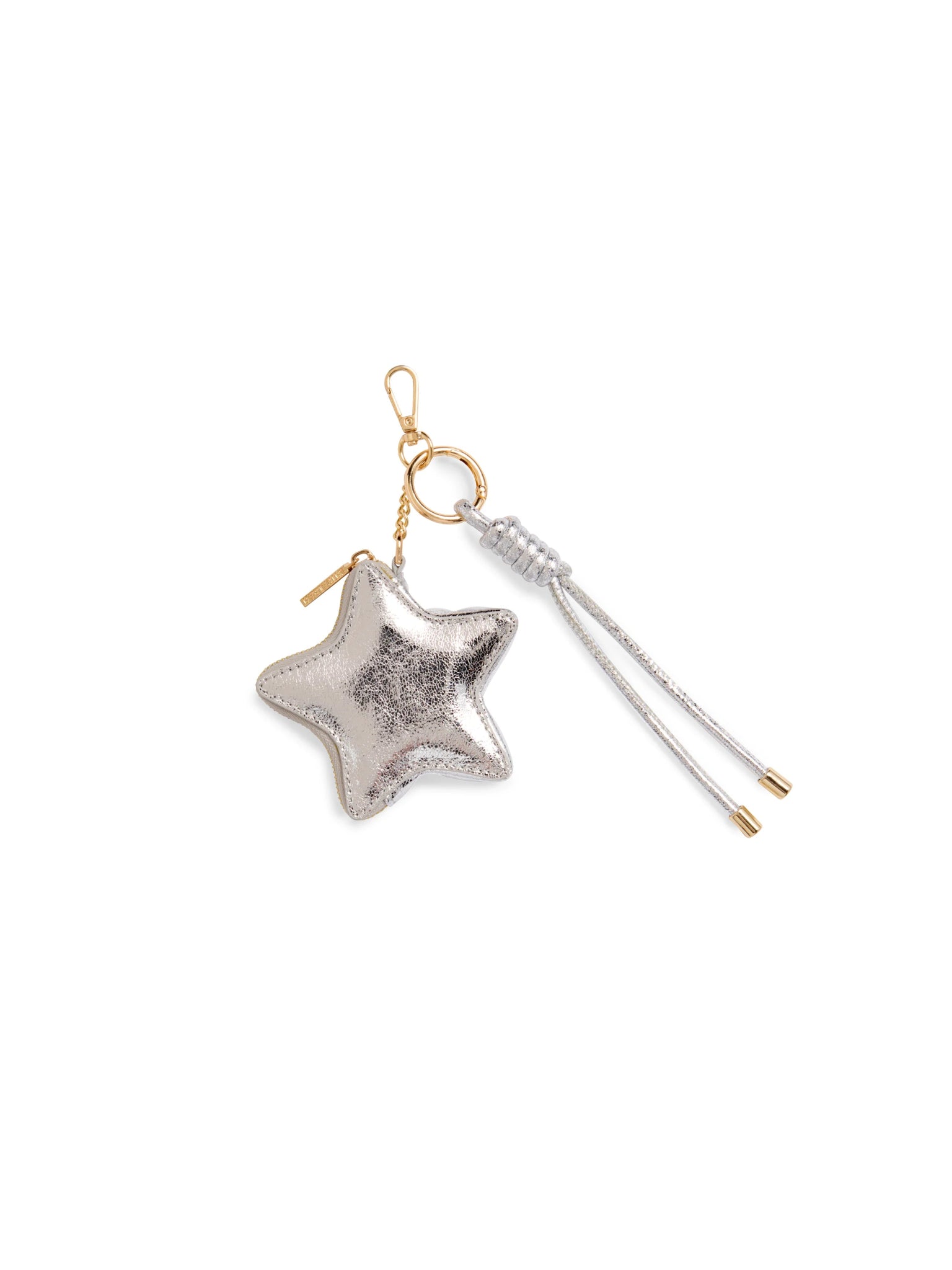 Star Pouch Bag Charm - Silver - Elle Maxine