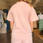 Starry Soft Knit Skort - Pink - Elle Maxine