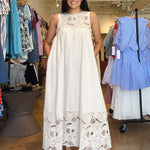Stevie Lace Hem Maxi Dress - Elle Maxine