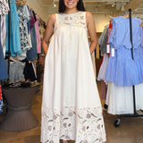 Stevie Lace Hem Maxi Dress - Elle Maxine