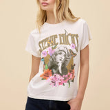 Stevie Nicks Flower Collage Tour Tee - Elle Maxine