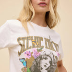 Stevie Nicks Flower Collage Tour Tee - Elle Maxine
