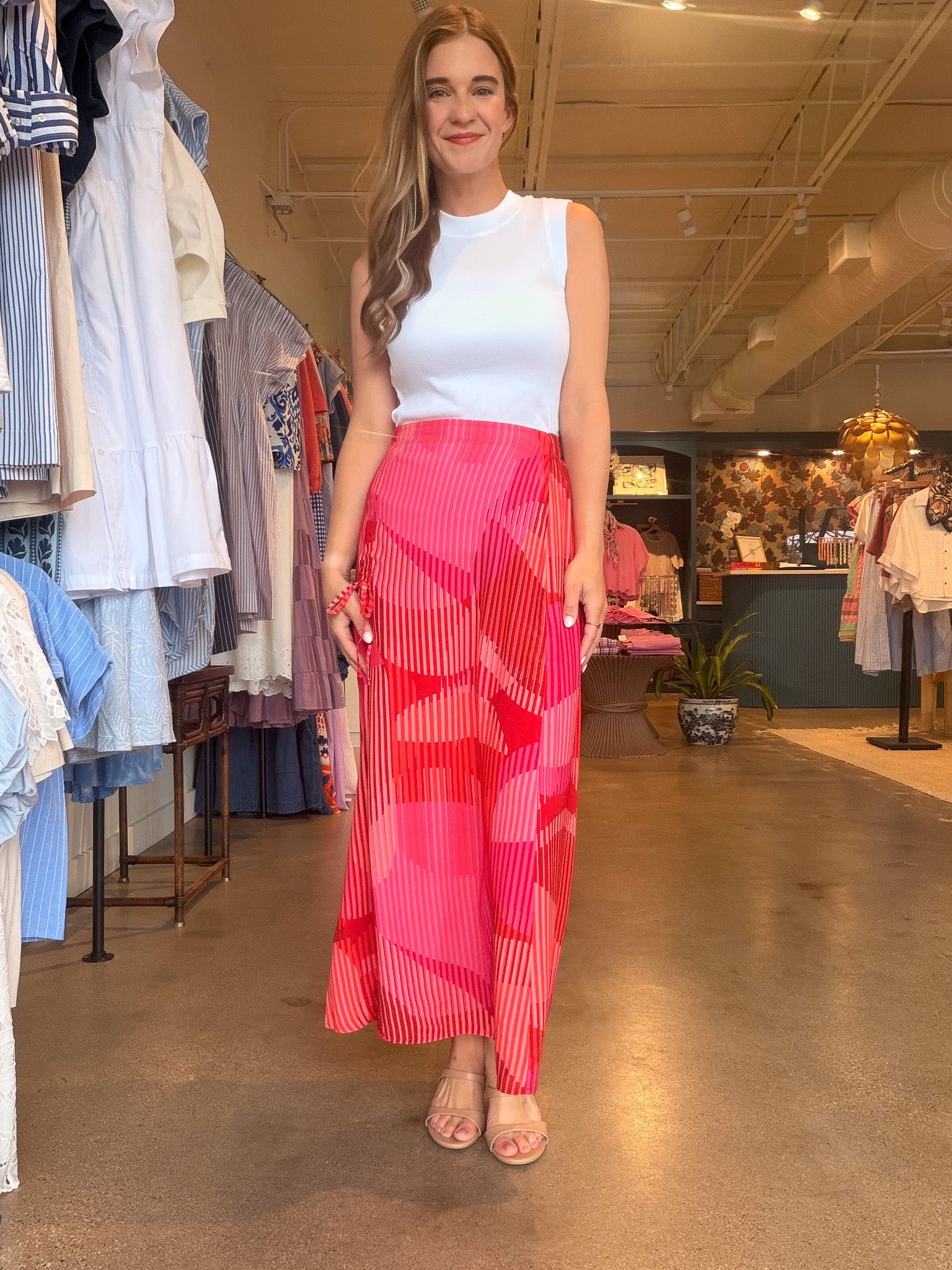 Sublime Rouge Skirt - Elle Maxine