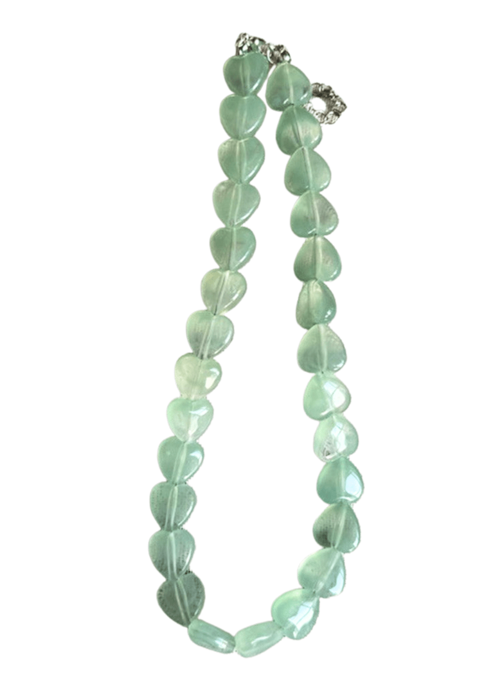 Summer Love Heart Beaded Necklace - Elle Maxine
