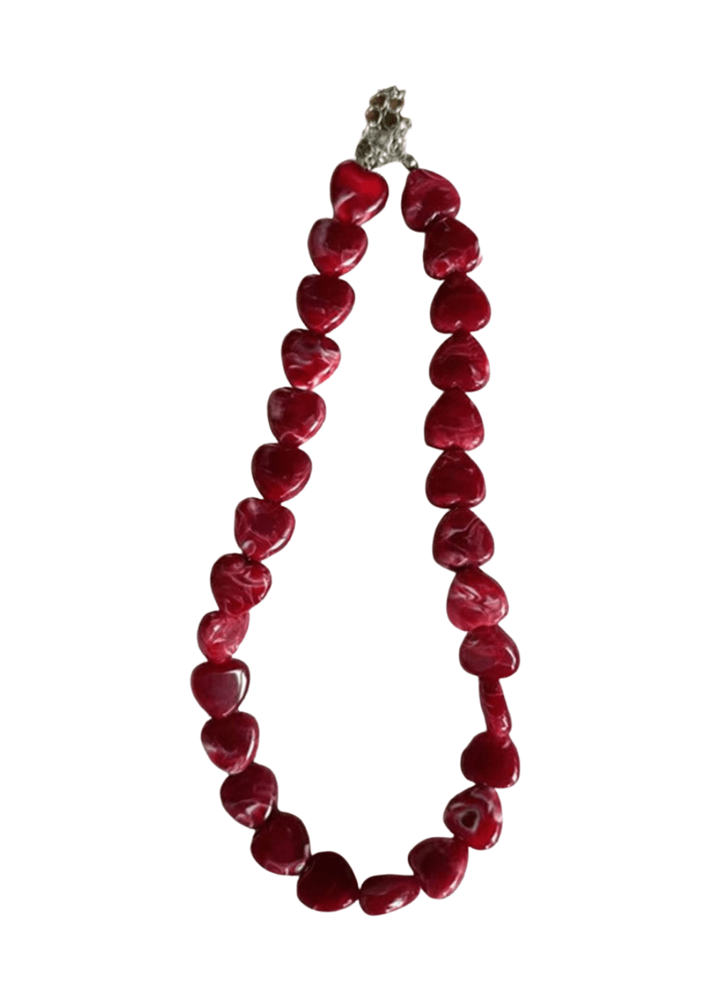 Summer Love Heart Beaded Necklace - Elle Maxine
