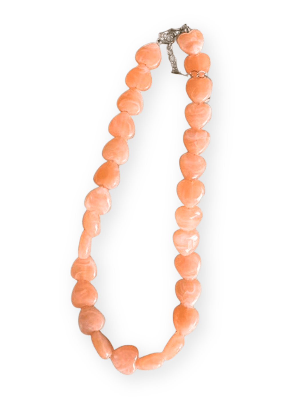Summer Love Heart Beaded Necklace - Elle Maxine