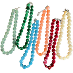 Summer Love Heart Beaded Necklace - Elle Maxine