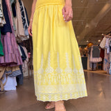 Summer Solstice Eyelet Skirt - Elle Maxine