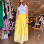 Summer Solstice Eyelet Skirt - Elle Maxine