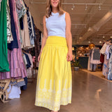 Summer Solstice Eyelet Skirt - Elle Maxine
