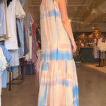 Sunrise Halter Maxi Dress - Elle Maxine