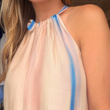 Sunrise Halter Maxi Dress - Elle Maxine