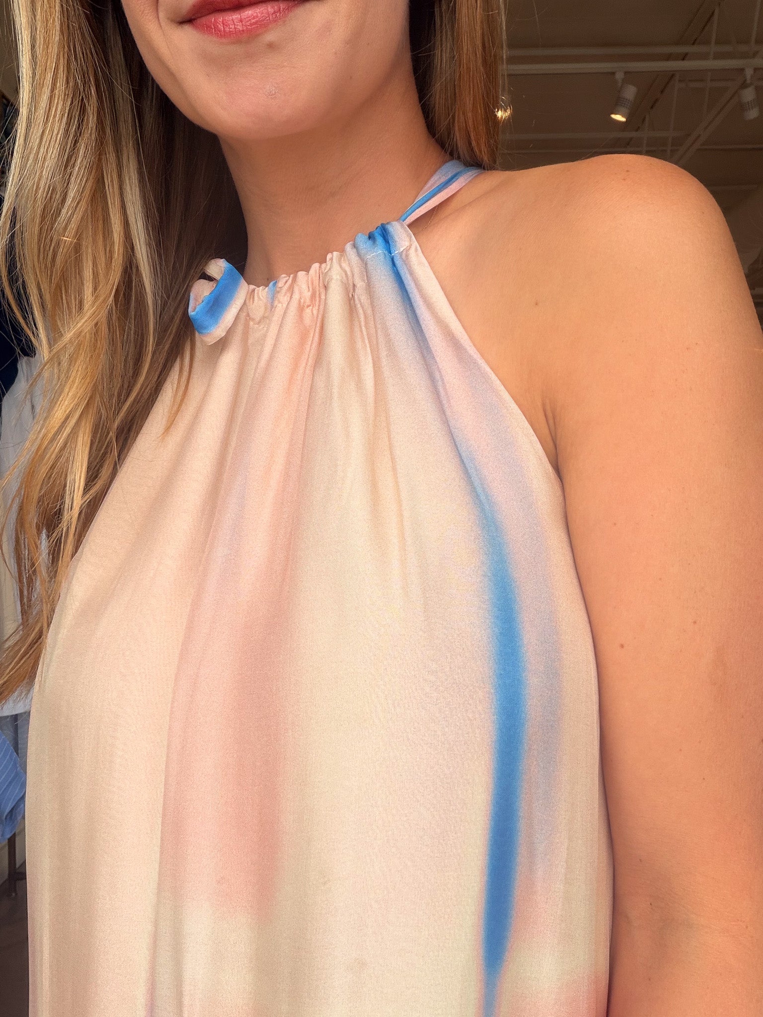 Sunrise Halter Maxi Dress - Elle Maxine