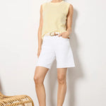Sunwashed Slub Tank - Sunshine - Elle Maxine