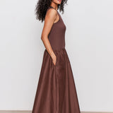 Take Me Away Midi Dress - Elle Maxine