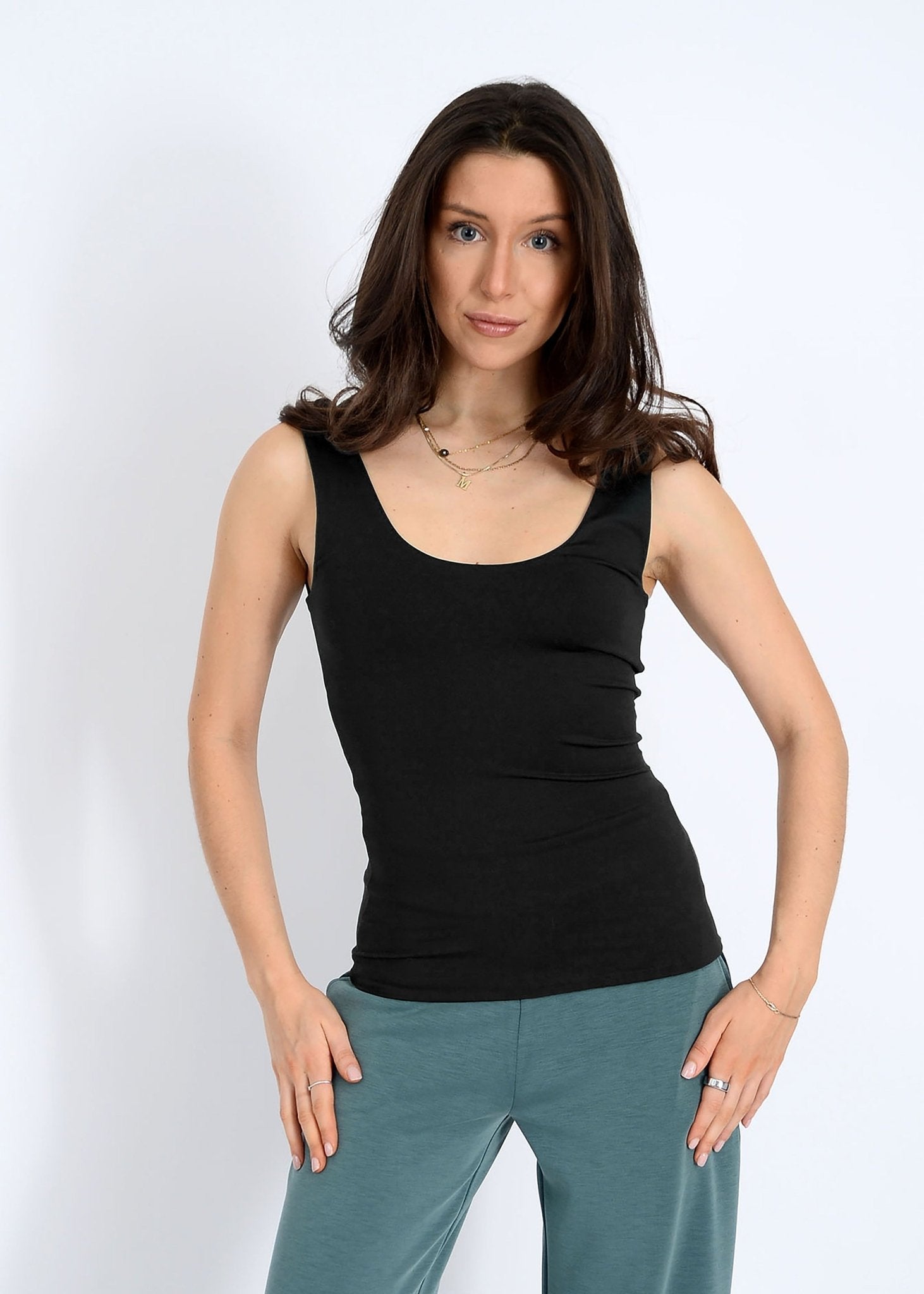 Tanith Second Skin Tank Top - Elle Maxine